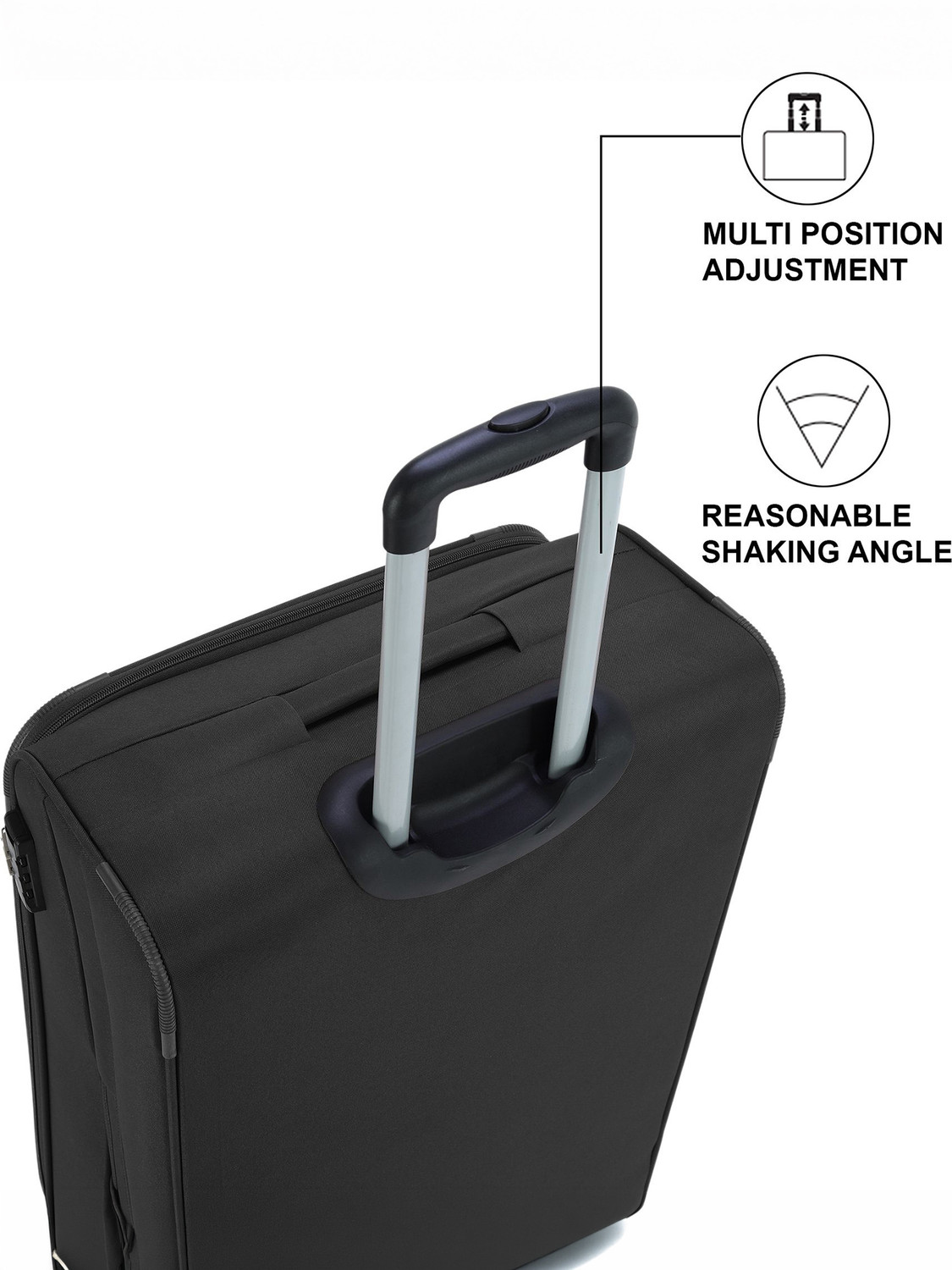 Image of WROGN Popzy Check-in Suitcase 8 Wheels - 30 Inch