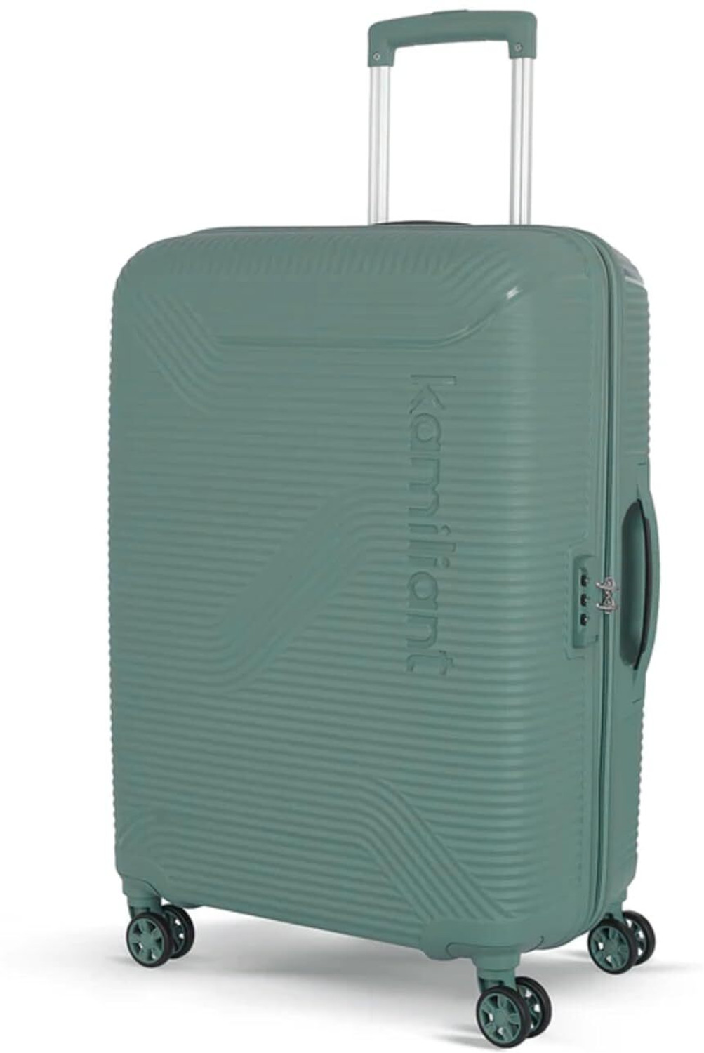 Image of KAMILIANT Suitcase trolley bag set of 2 (Small & Medium) with 8 wheel & 3 yrs warranty Cabin & Check-in Set 8 Wheels - 26 inch