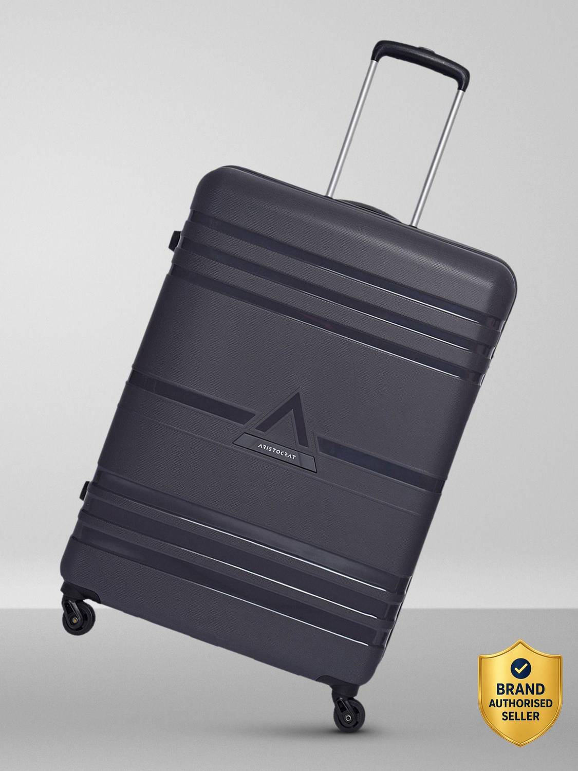 ARISTOCRAT Airstop 63 - Hardbody Trolley Bag Check-in Suitcase 4 Wheels - 25 Inch