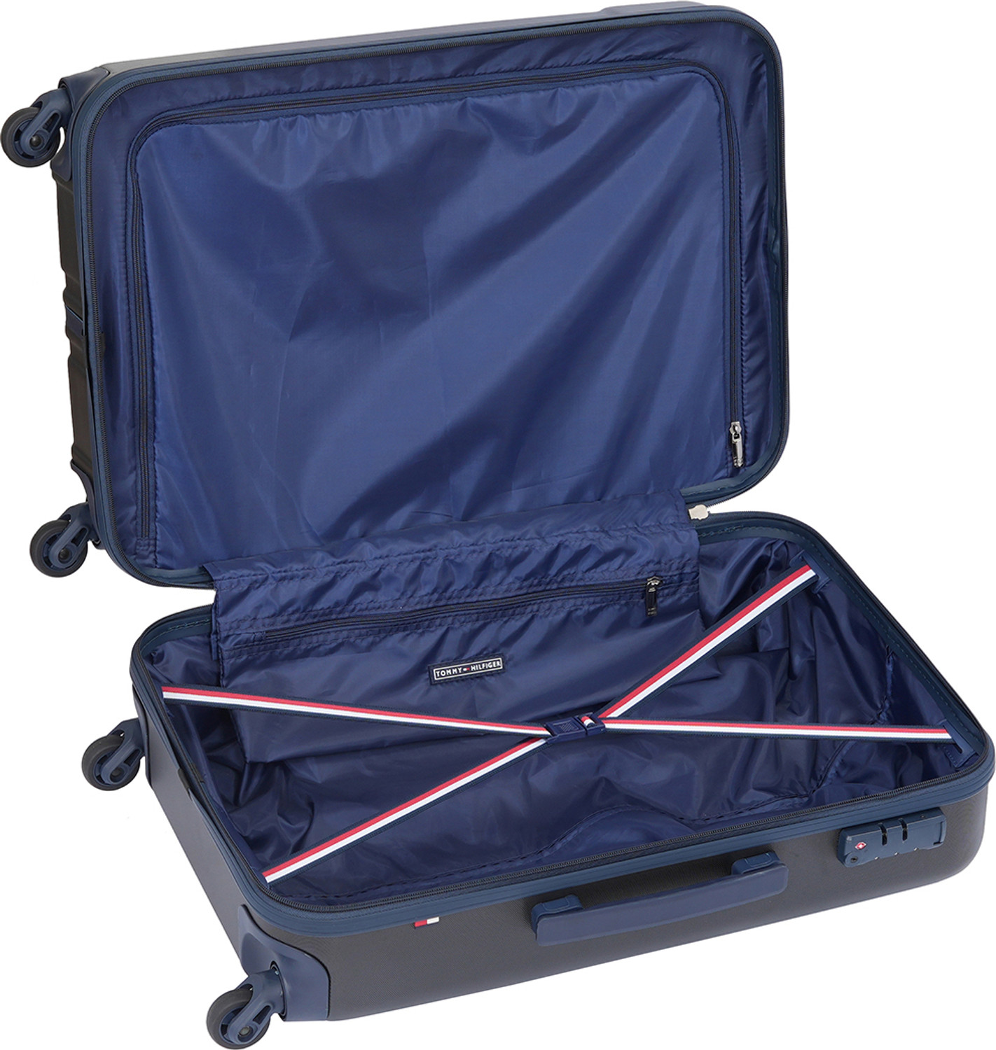 Image of TOMMY HILFIGER Hard Body Set of 3 Luggage 4 Wheels - Wyoming - Black