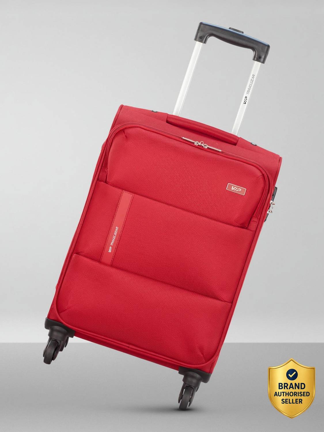 VIP Widget 58 - Softbody Trolley Bag Cabin Suitcase 4 Wheels - 22 inch