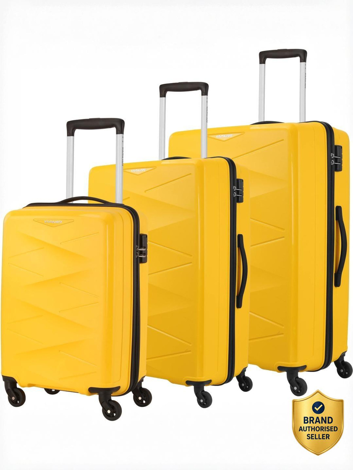 Image of Kamiliant by American Tourister (Small 55Cm |Medium 68Cm| Large 79Cm)Combination Lock-Triprism Cabin & Check-in Set 4 Wheels - 31 Inch