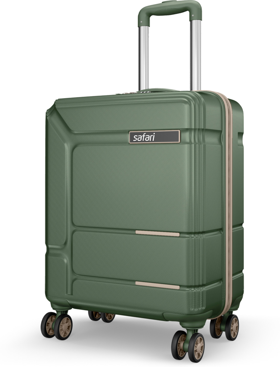 Image of SAFARI SQUADRON 55 4W DUSK GREEN Cabin Suitcase 8 Wheels - 22 Inches