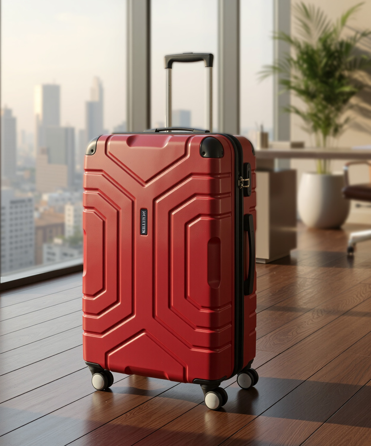 Image of KILLER Spider Check-in Suitcase 8 Wheels - 30 inch