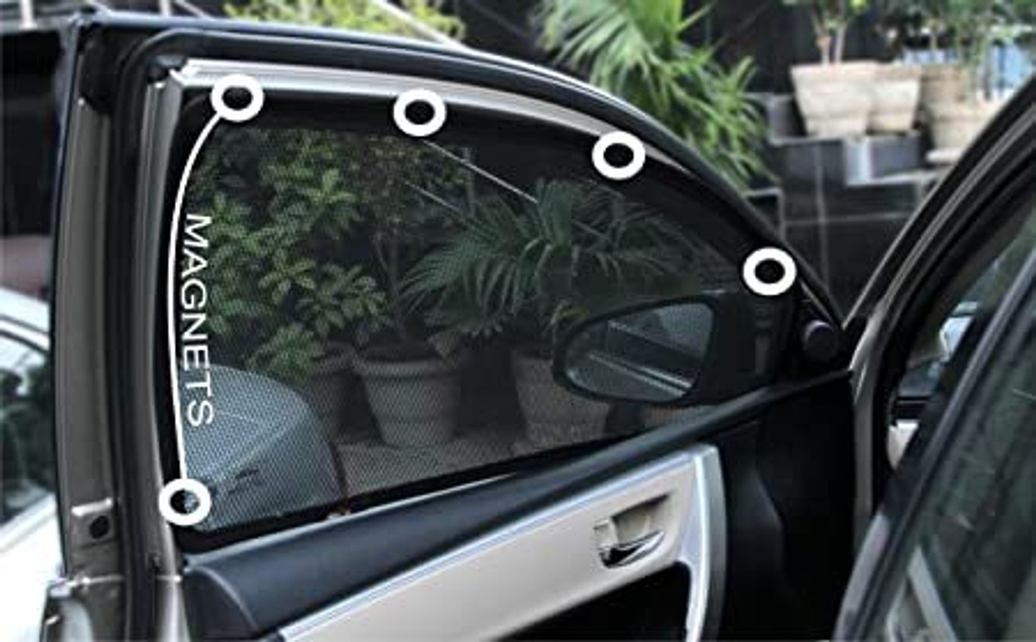 Image of HARKRISH Side Window Sun Shade For Mahindra XUV 300
