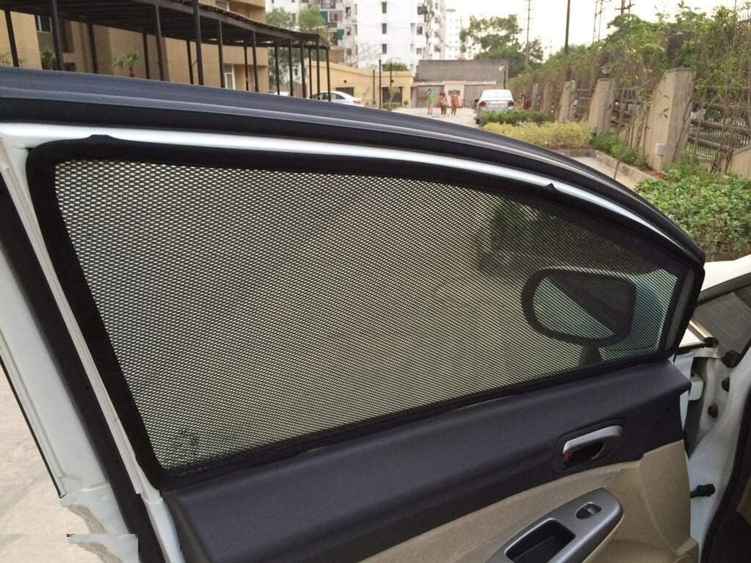 Image of RAKRISH Rear Window, Side Window Sun Shade For Hyundai i20 Elite