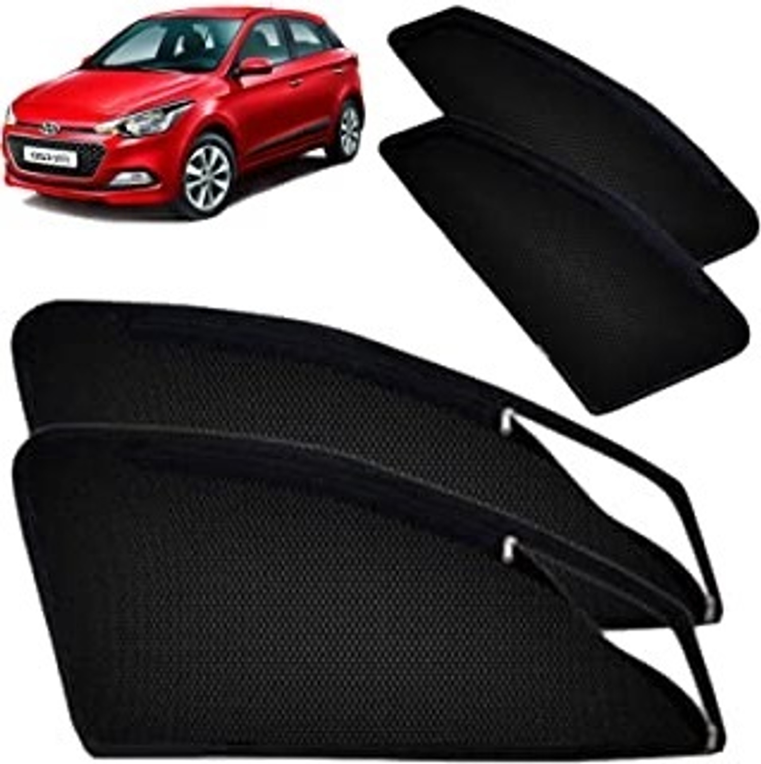 Image of HARKRISH Side Window Sun Shade For Hyundai Elite i20