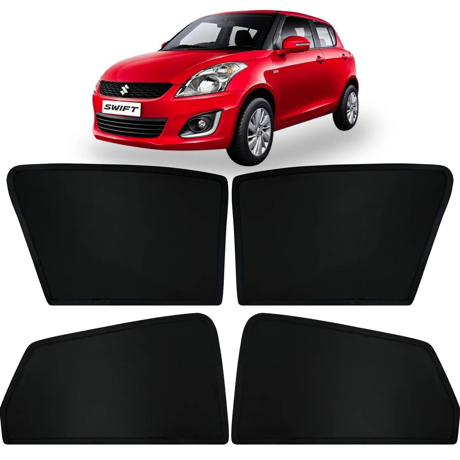 autoluxer Side Window Sun Shade For Maruti Suzuki Swift