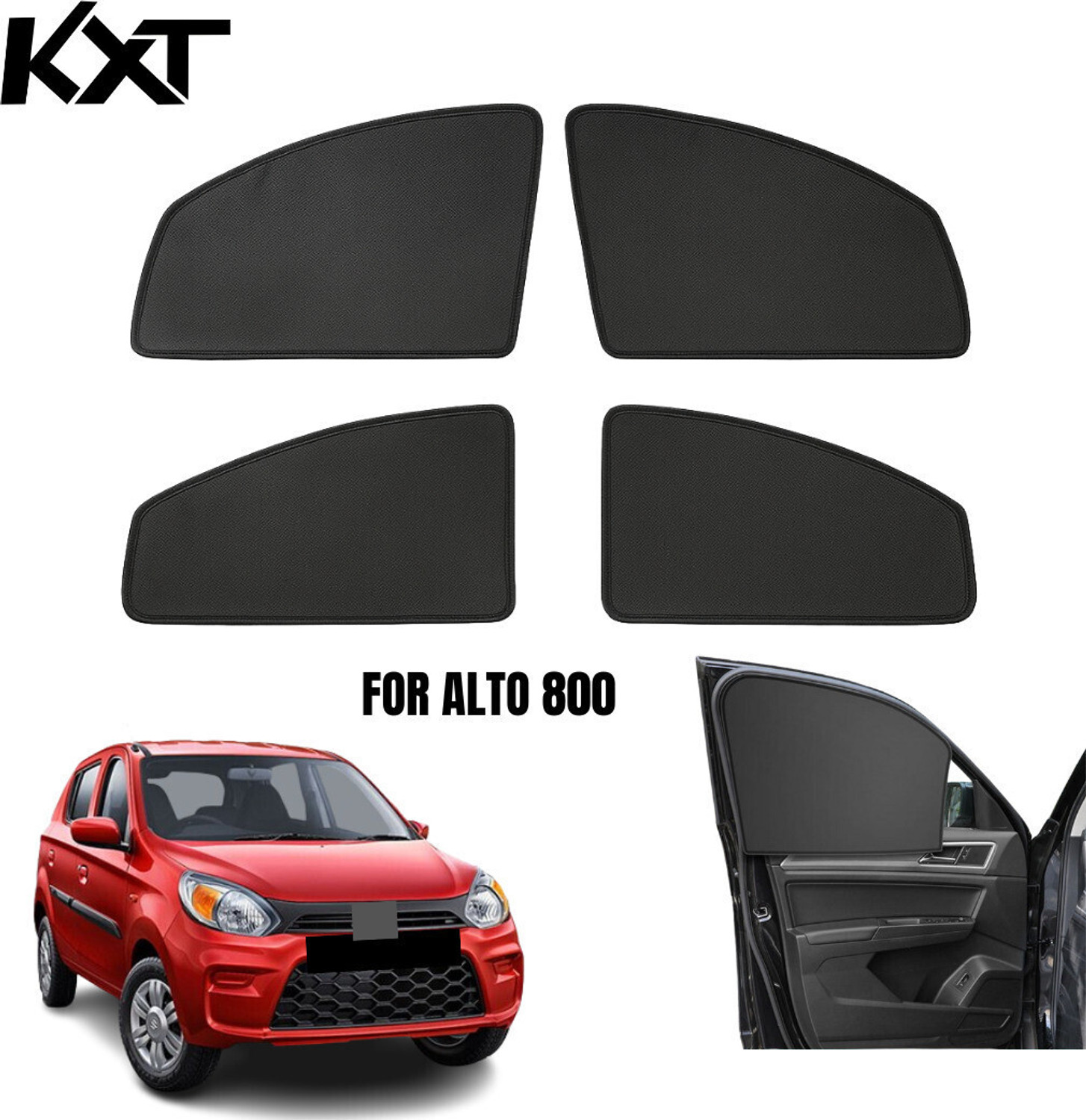 Image of Kxt Side Window Sun Shade For Maruti Suzuki Alto 800