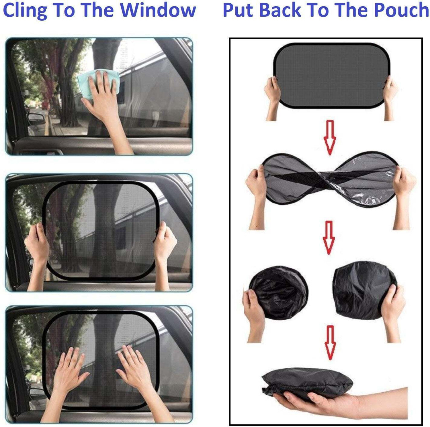 Image of Kingsway Side Window, Rear Window, Windshield Sun Shade For Maruti Suzuki WagonR