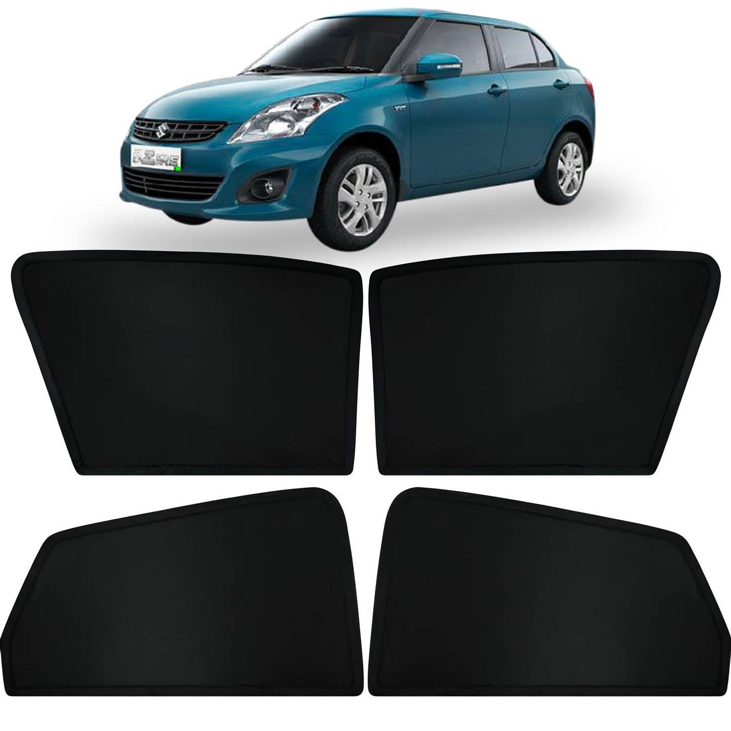 autoluxer Side Window Sun Shade For Maruti Suzuki Dzire