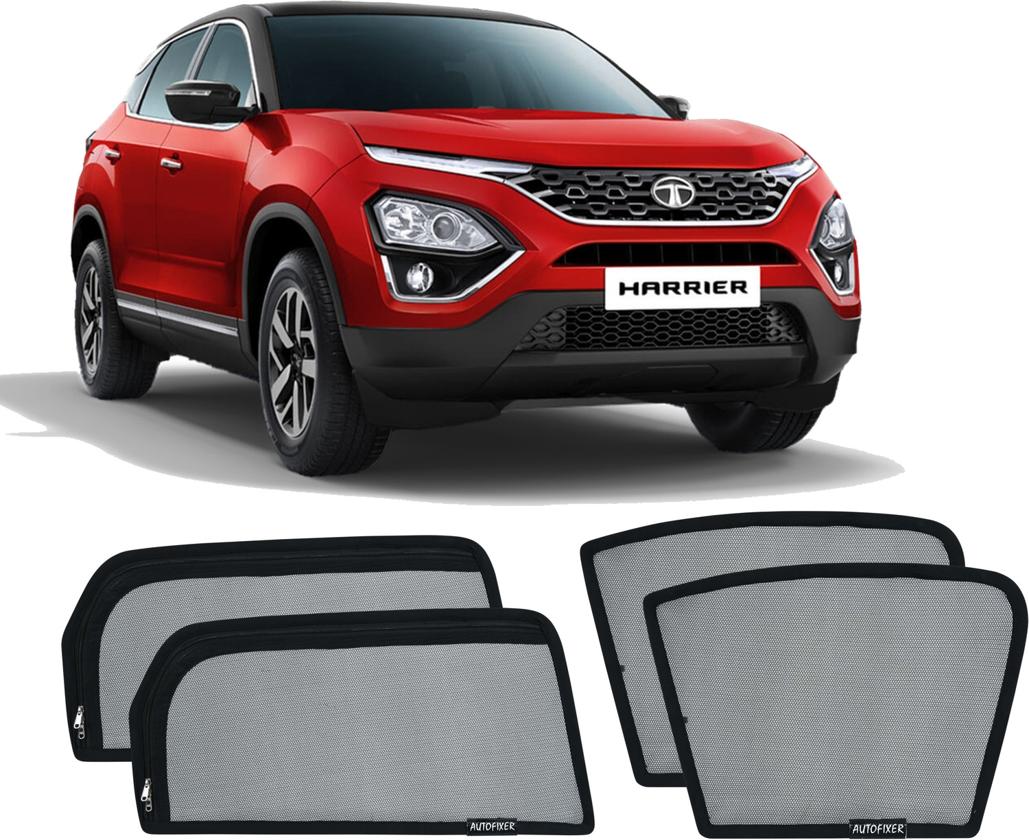Image of AUTOFIXER Side Window Sun Shade For Tata Harrier