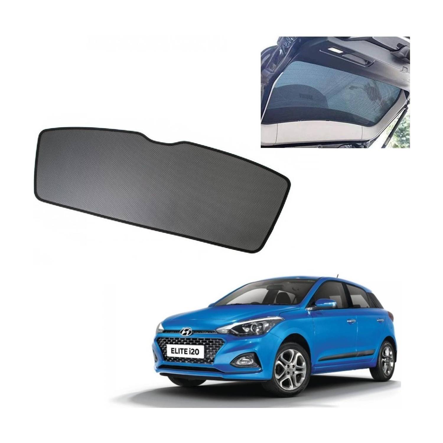 AuTO ADDiCT Rear Window Sun Shade For Hyundai Elite i20