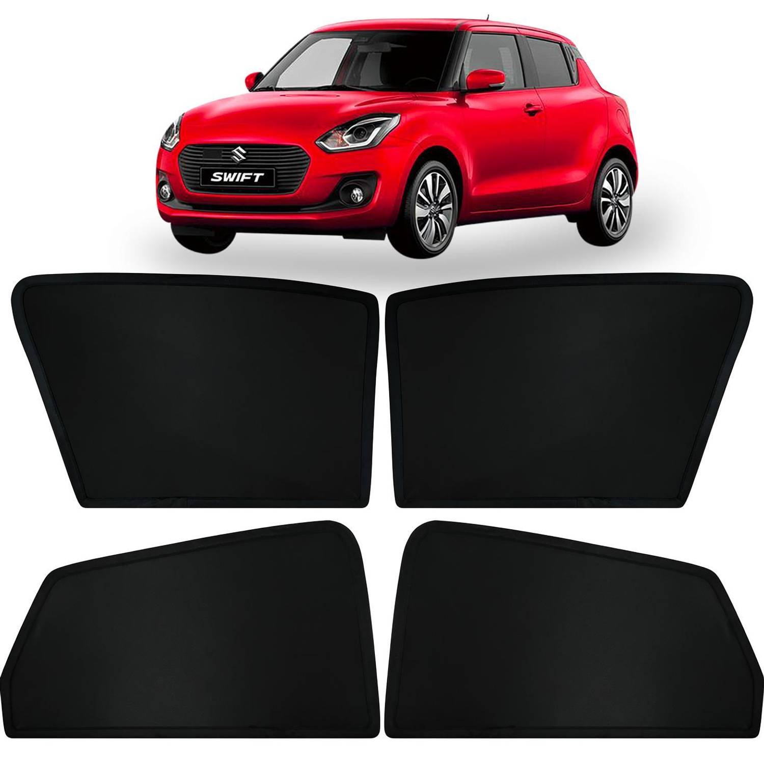 autoluxer Side Window Sun Shade For Maruti Suzuki New Swift