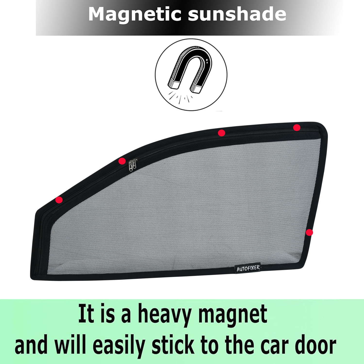 Image of AUTOFIXER Side Window Sun Shade For Tata Harrier