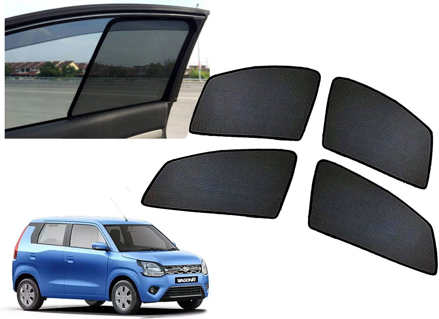 AUTO PEARL Side Window Sun Shade For Maruti Suzuki WagonR