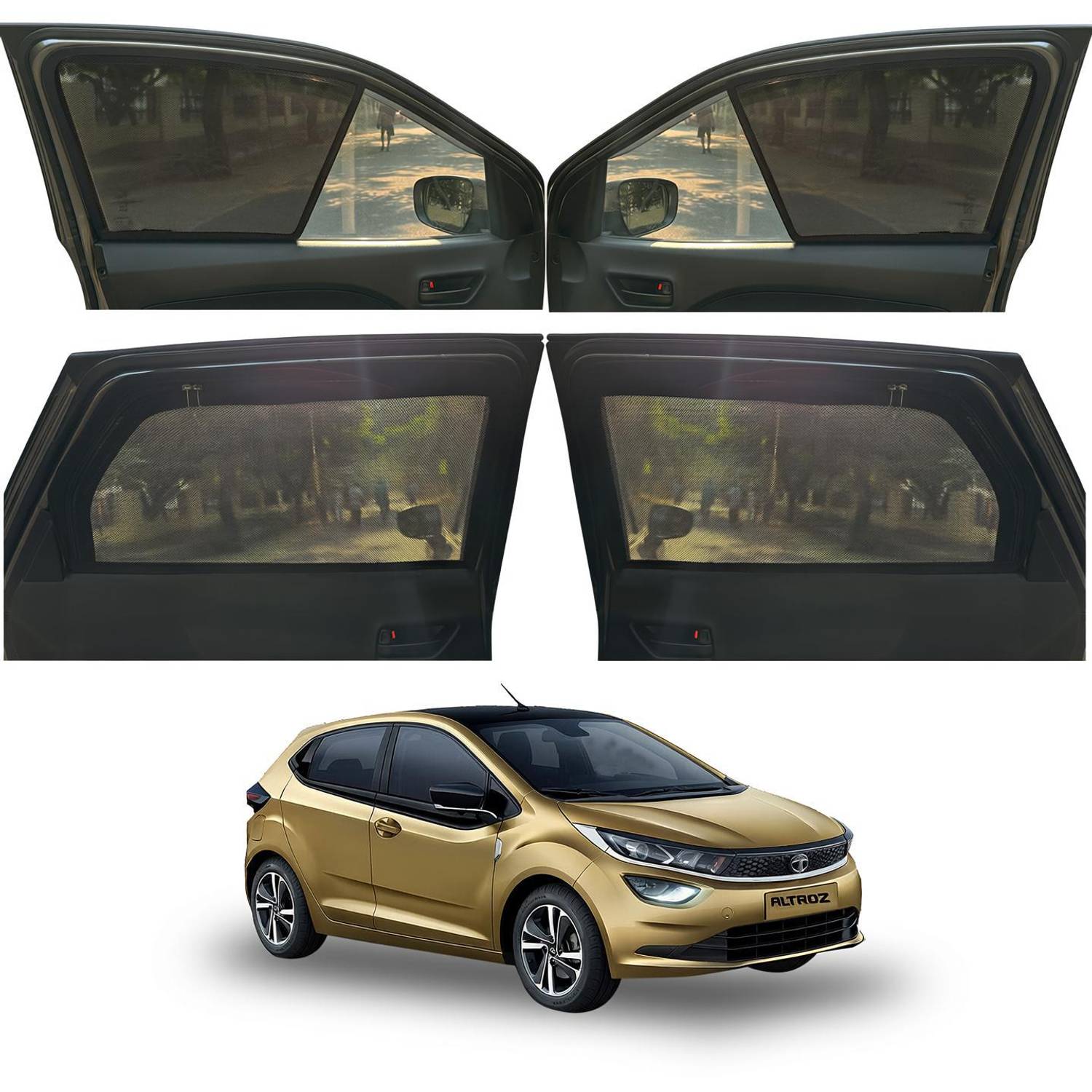 autoluxer Side Window Sun Shade For Tata Altroz