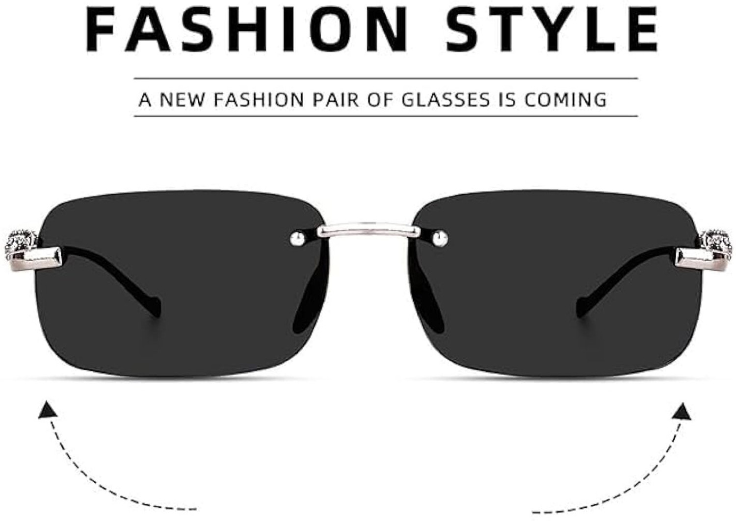 Image of eyevy Rectangular Sunglasses