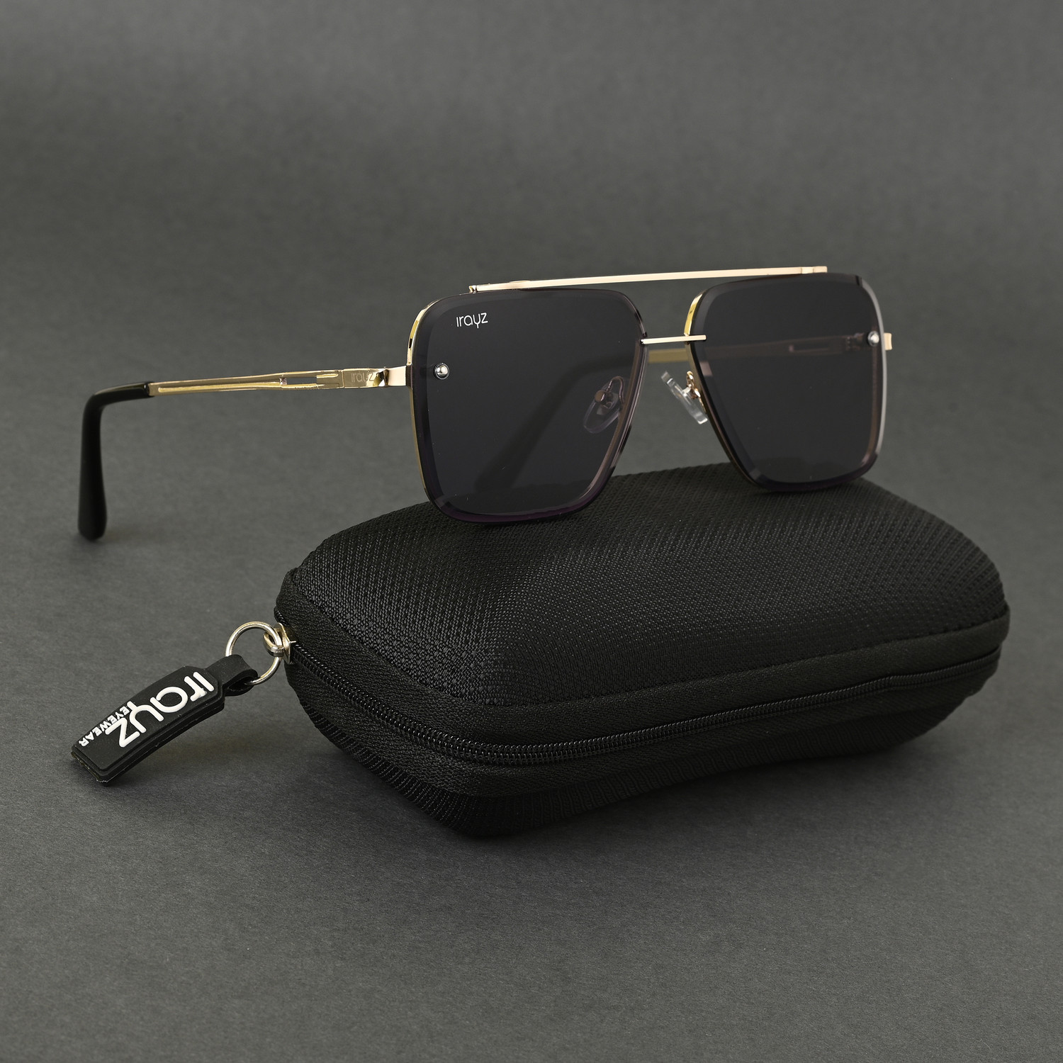 Image of Irayz Retro Square Sunglasses