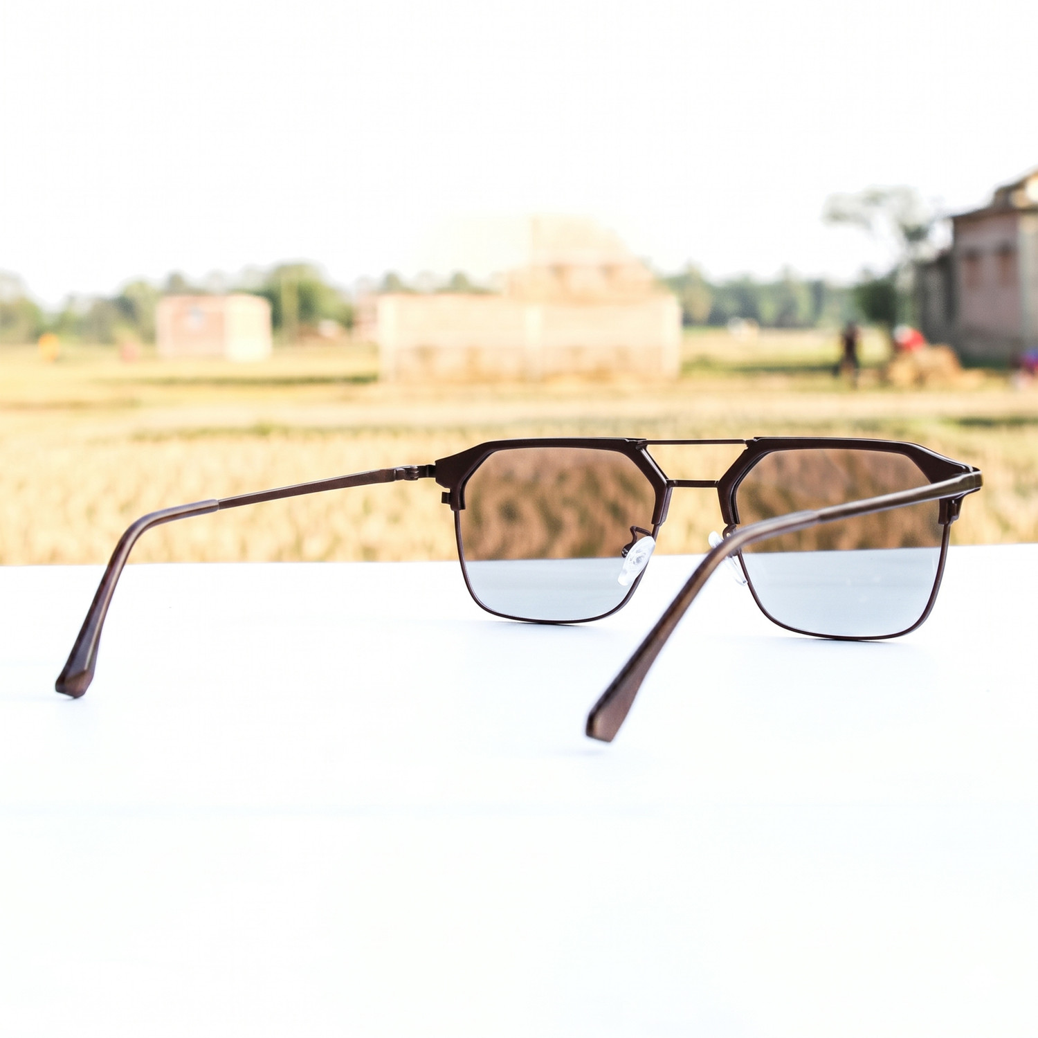Image of jiebo Retro Square Sunglasses