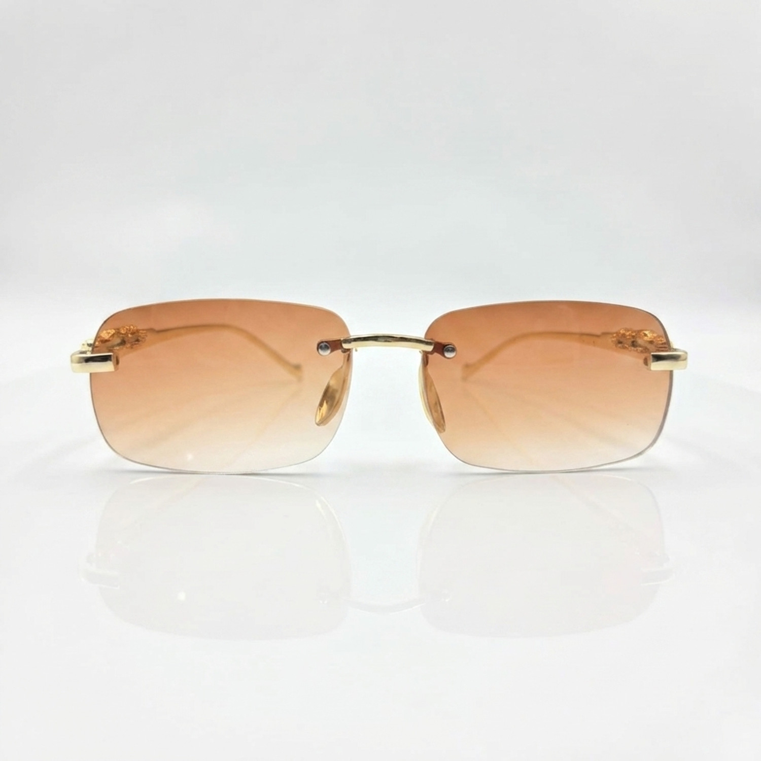 Image of GOODINA Retro Square Sunglasses