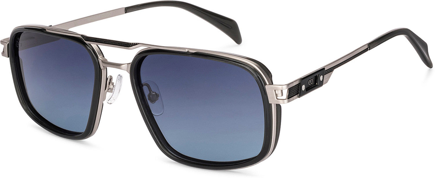 Image of Lenskart STUDIO Rectangular Sunglasses