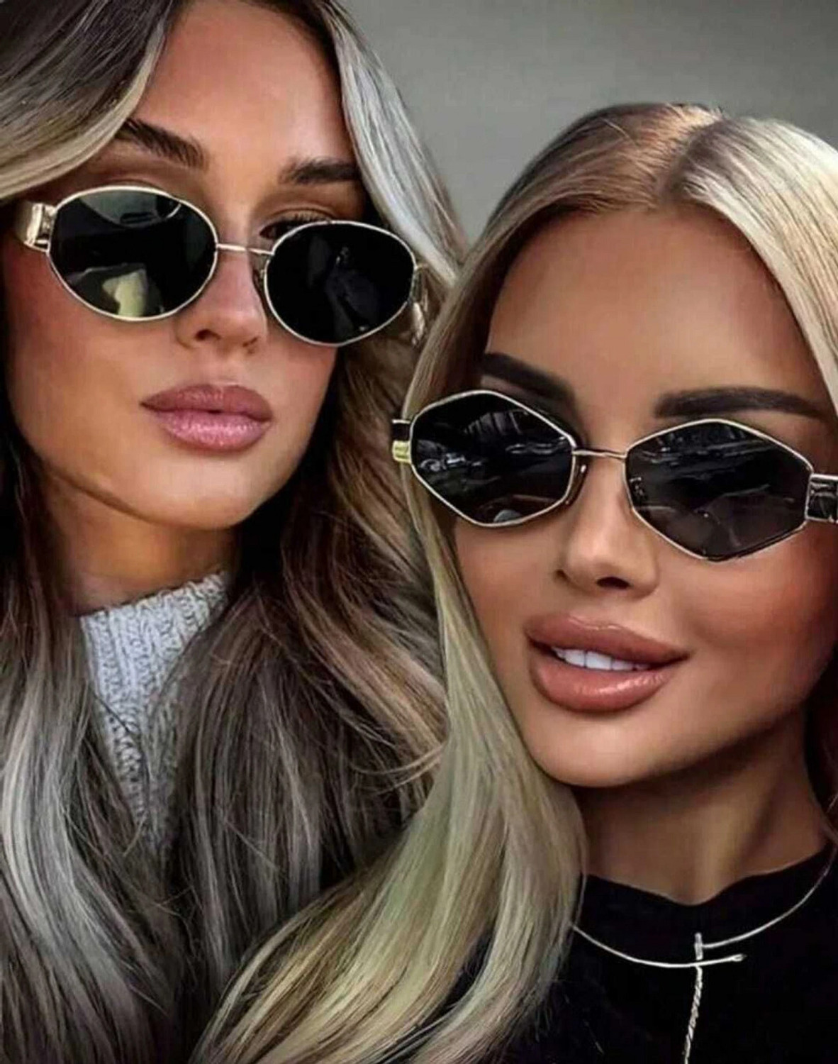 Image of zivanto Oval, Octagonal Sunglasses