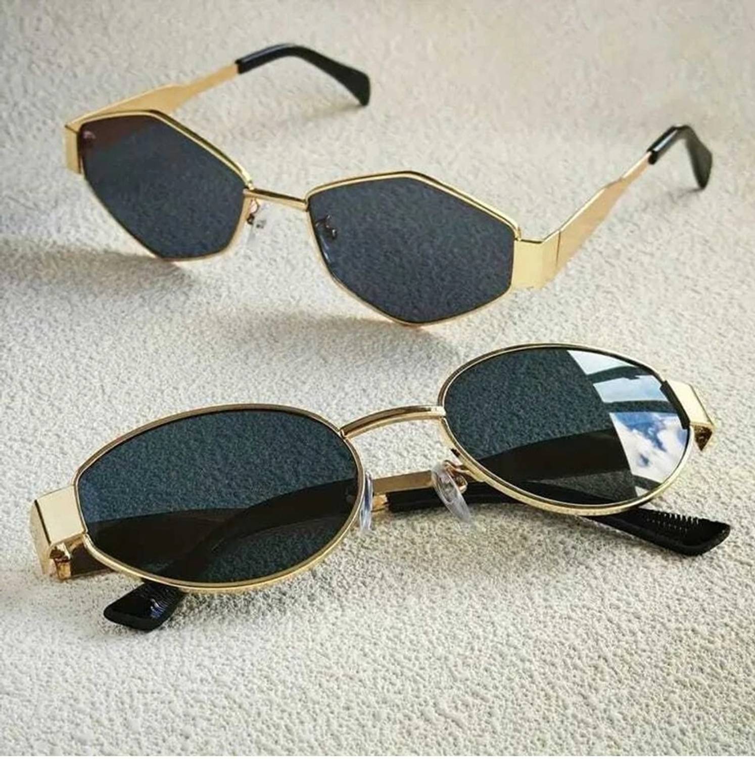 eyeszone Oval Sunglasses - Image 2