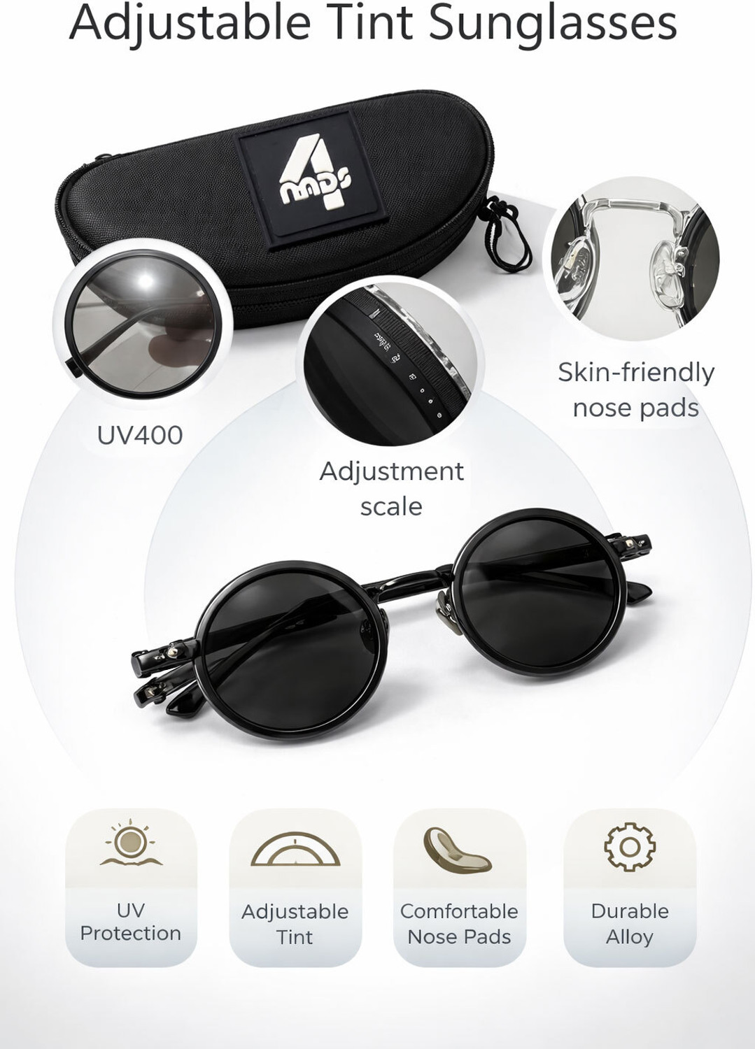 Image of 4MADS Round Sunglasses