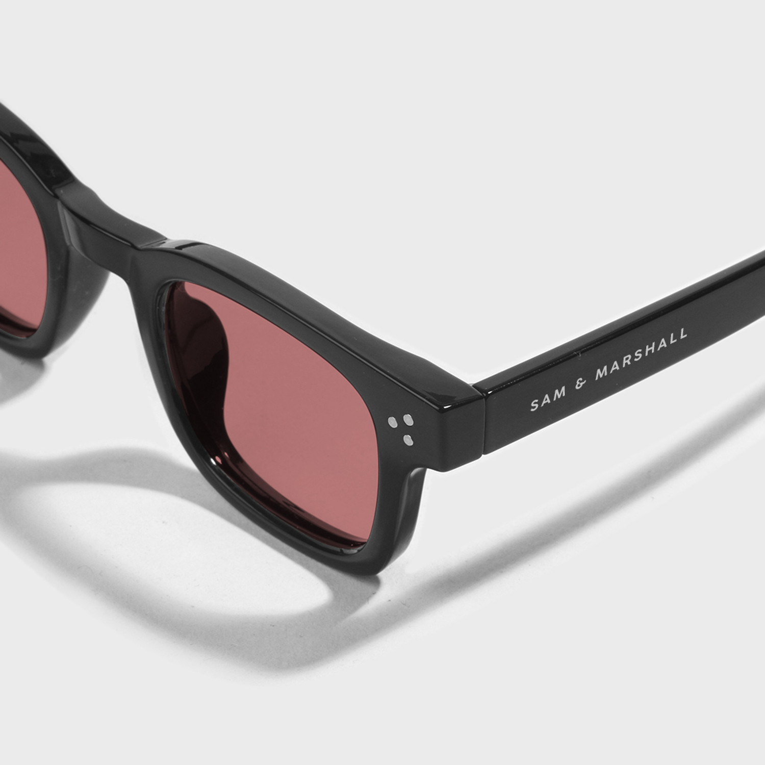 Image of SAM AND MARSHALL Retro Square Sunglasses