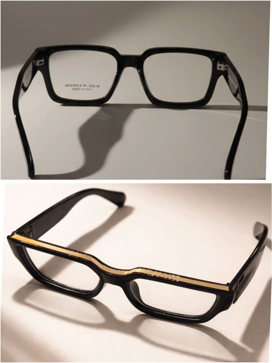 chic accent Retro Square Sunglasses - Image 3
