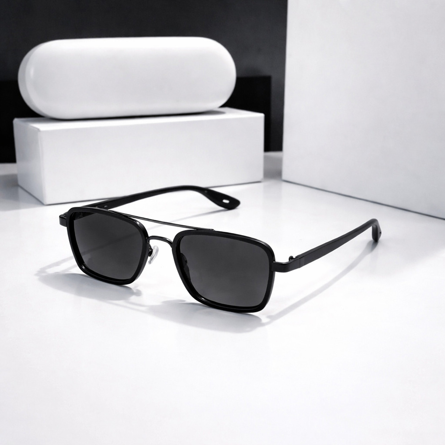Image of KOPEK Retro Square Sunglasses