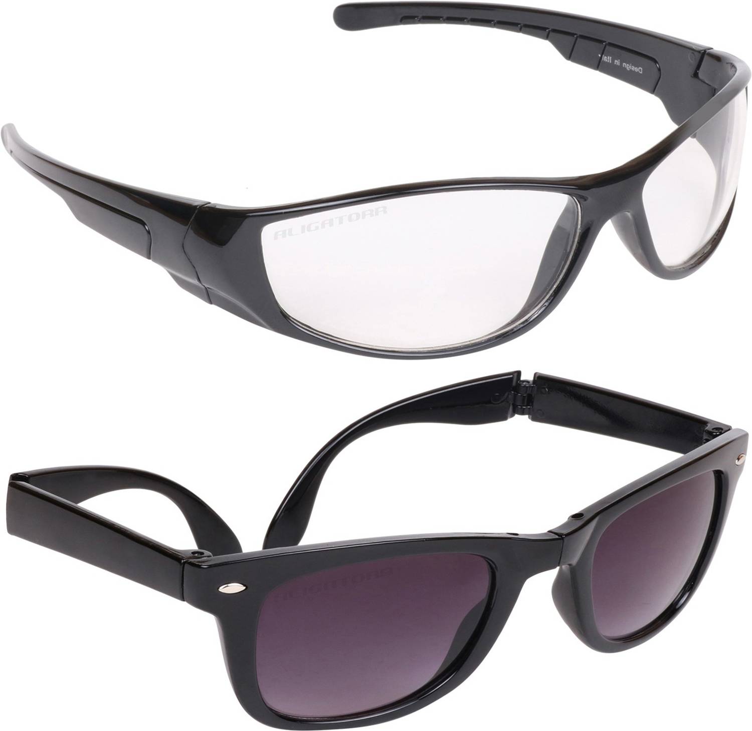 Aligatorr Retro Square Sunglasses