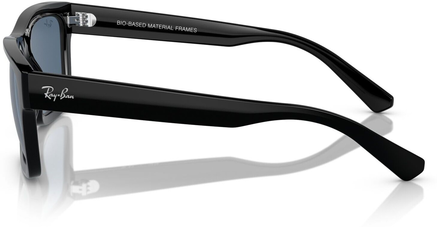 Image of Ray-Ban UV Protection Spectacle Sunglasses (57) (For Men & Women, Blue)