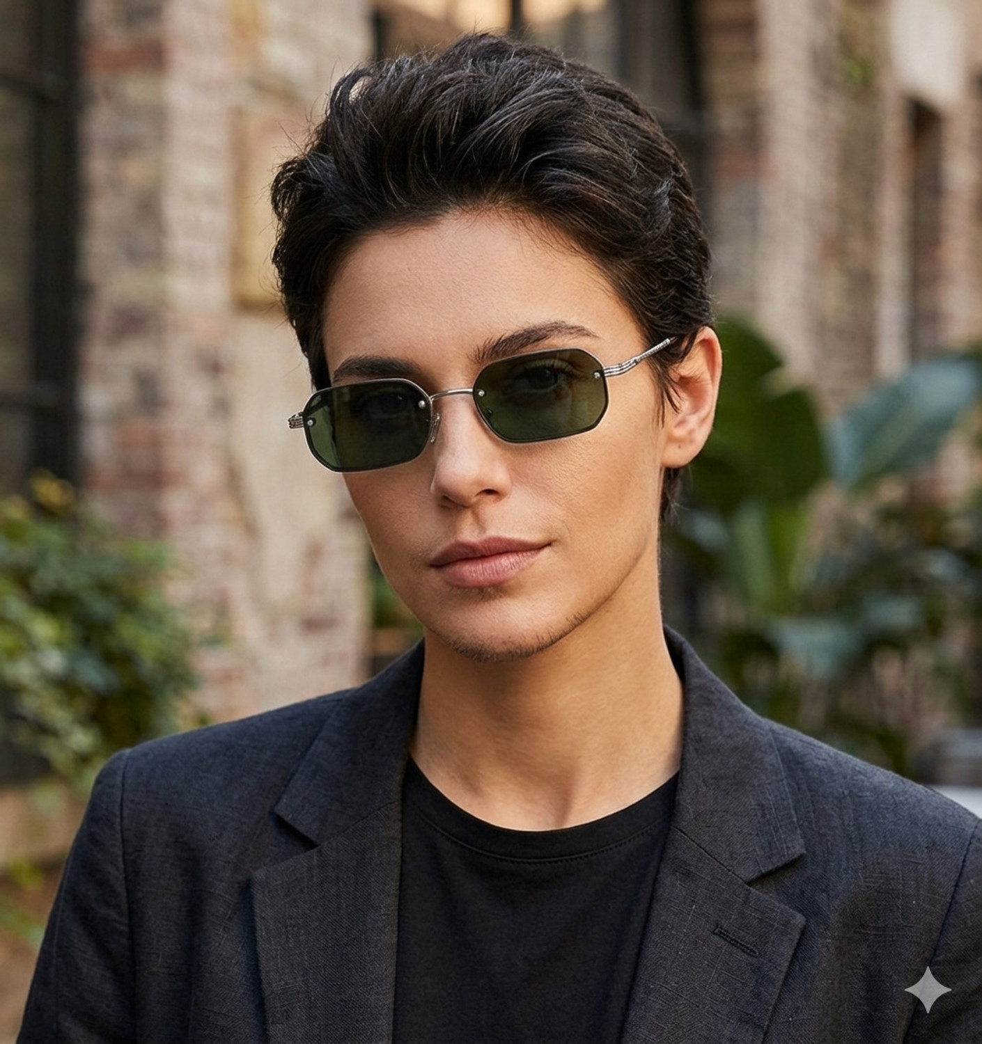 Image of LYVI Rectangular Sunglasses