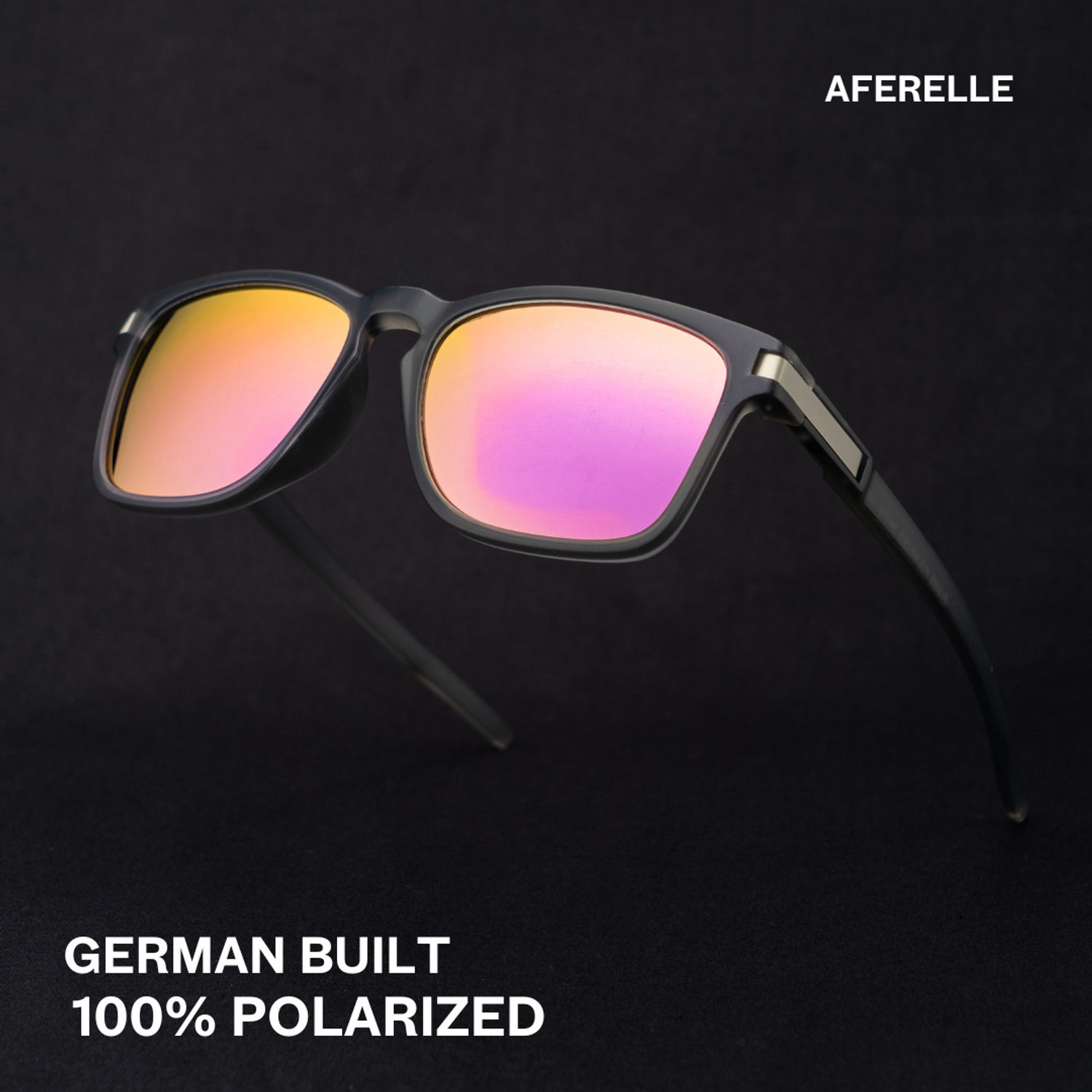 Image of aferelle Retro Square Sunglasses