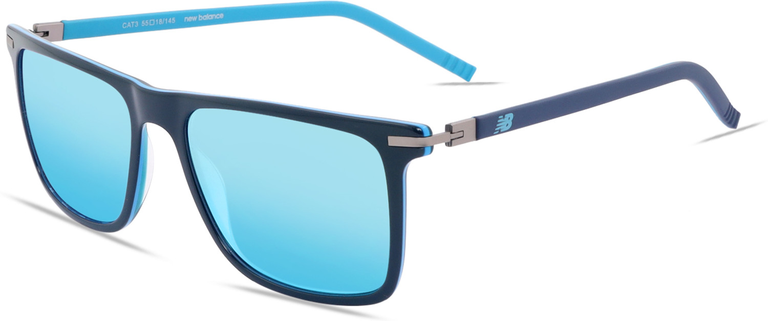 Image of New Balance Rectangular Sunglasses