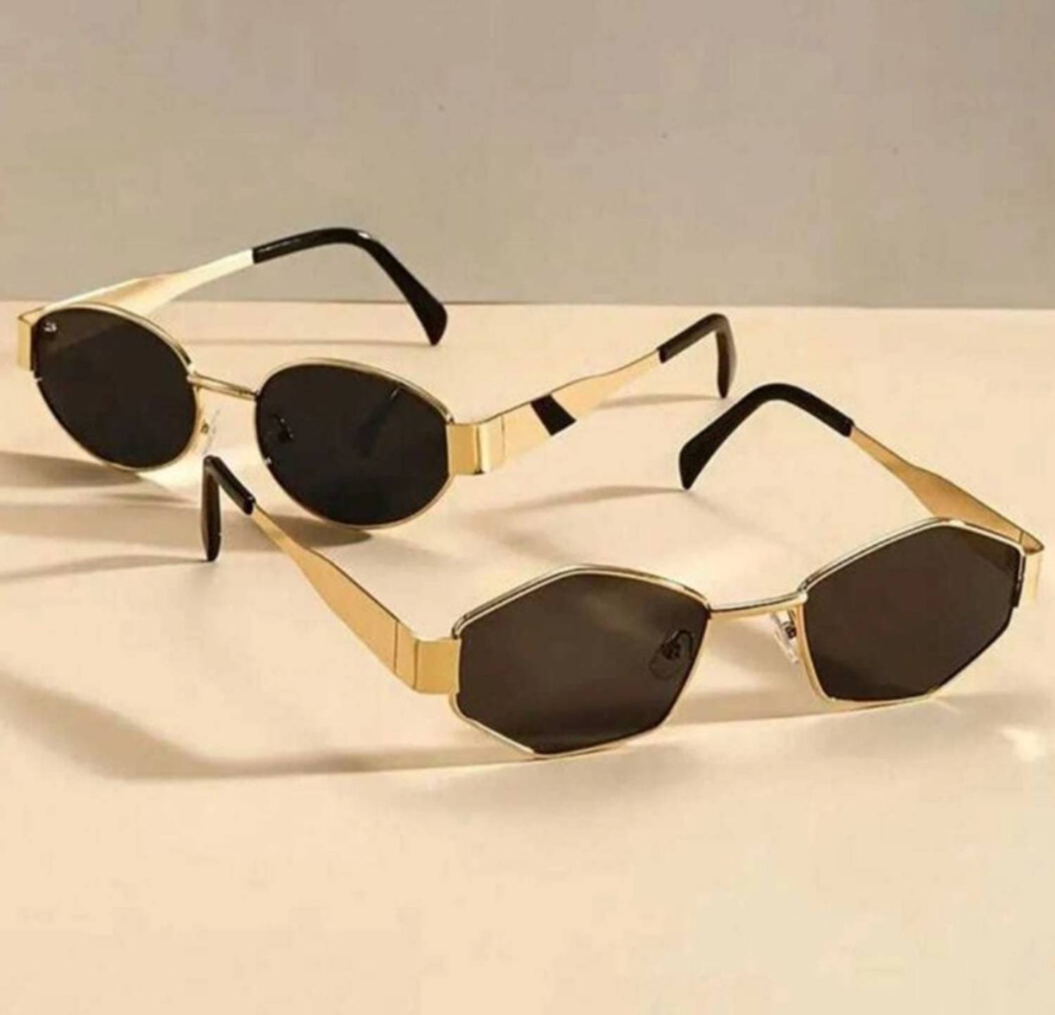 VERICAN Oval, Octagonal Sunglasses - Image 3