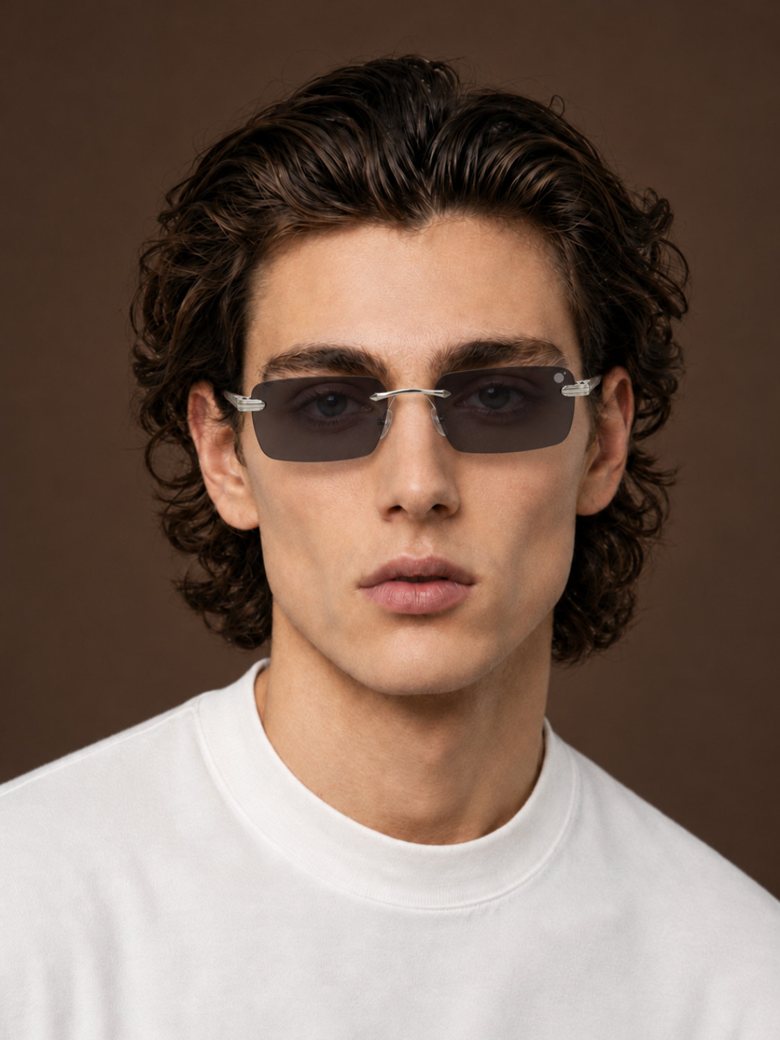Image of MOONX Rectangular Sunglasses