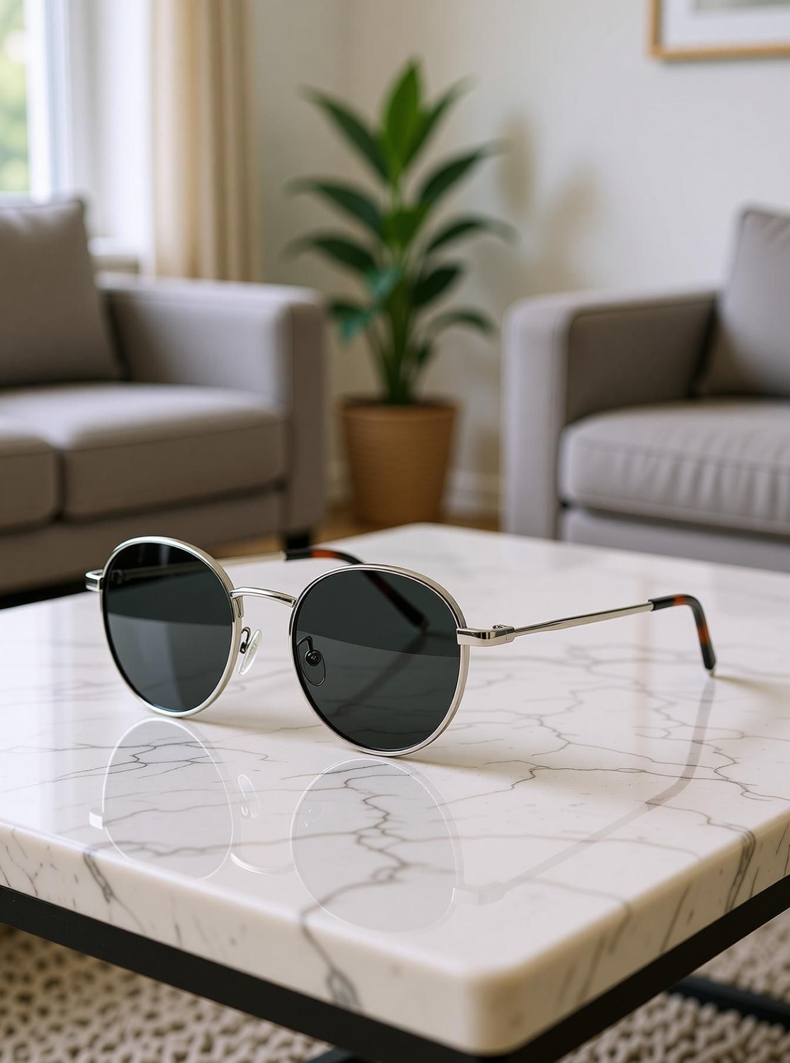 Image of Dannilo Round, Oval Sunglasses