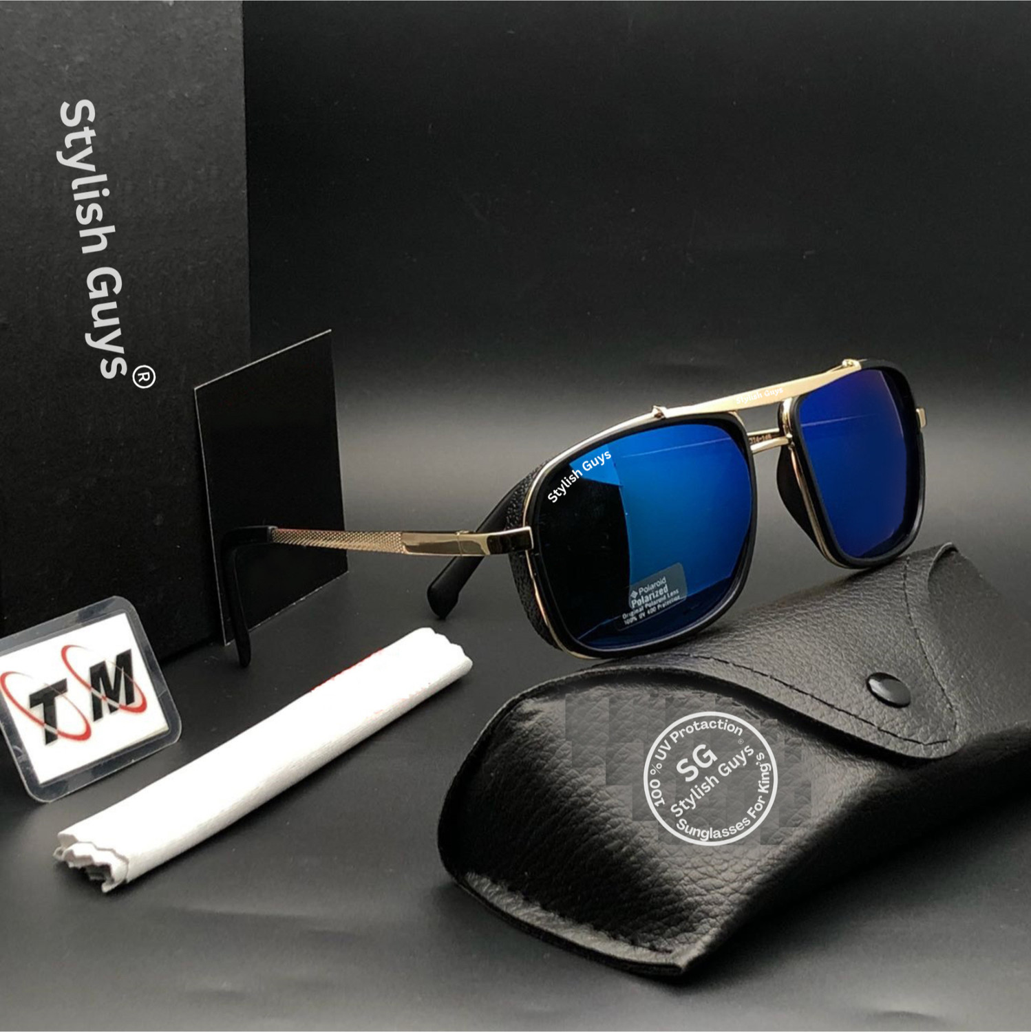 Image of STYLISH GUYS Aviator Sunglasses