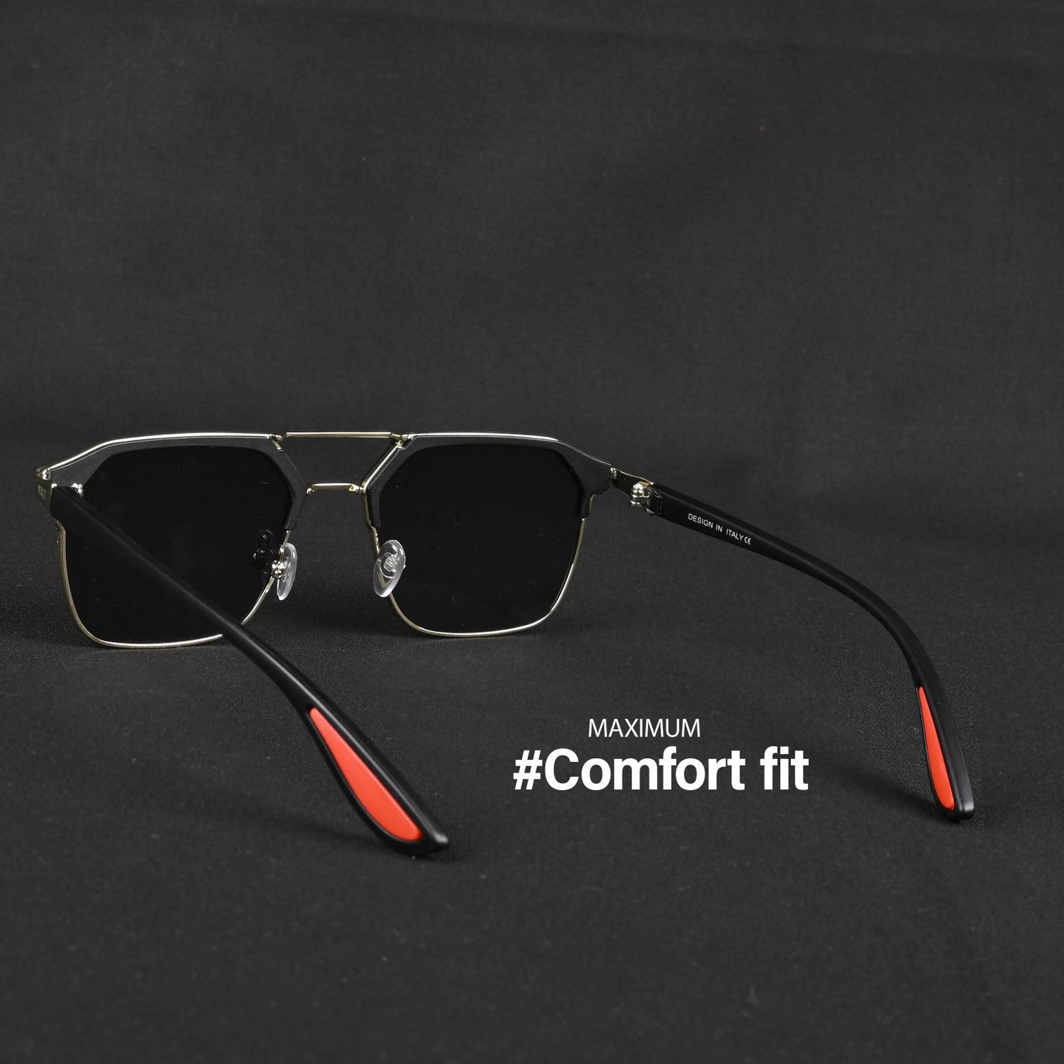 Irayz Retro Square Sunglasses - Image 5