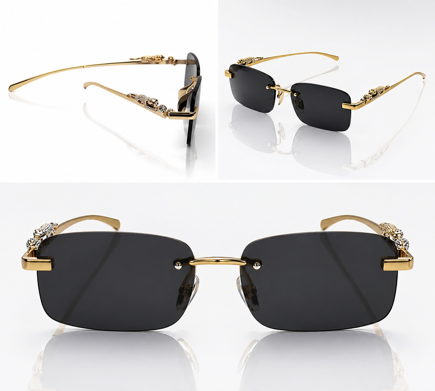 Image of GOODINA Rectangular Sunglasses