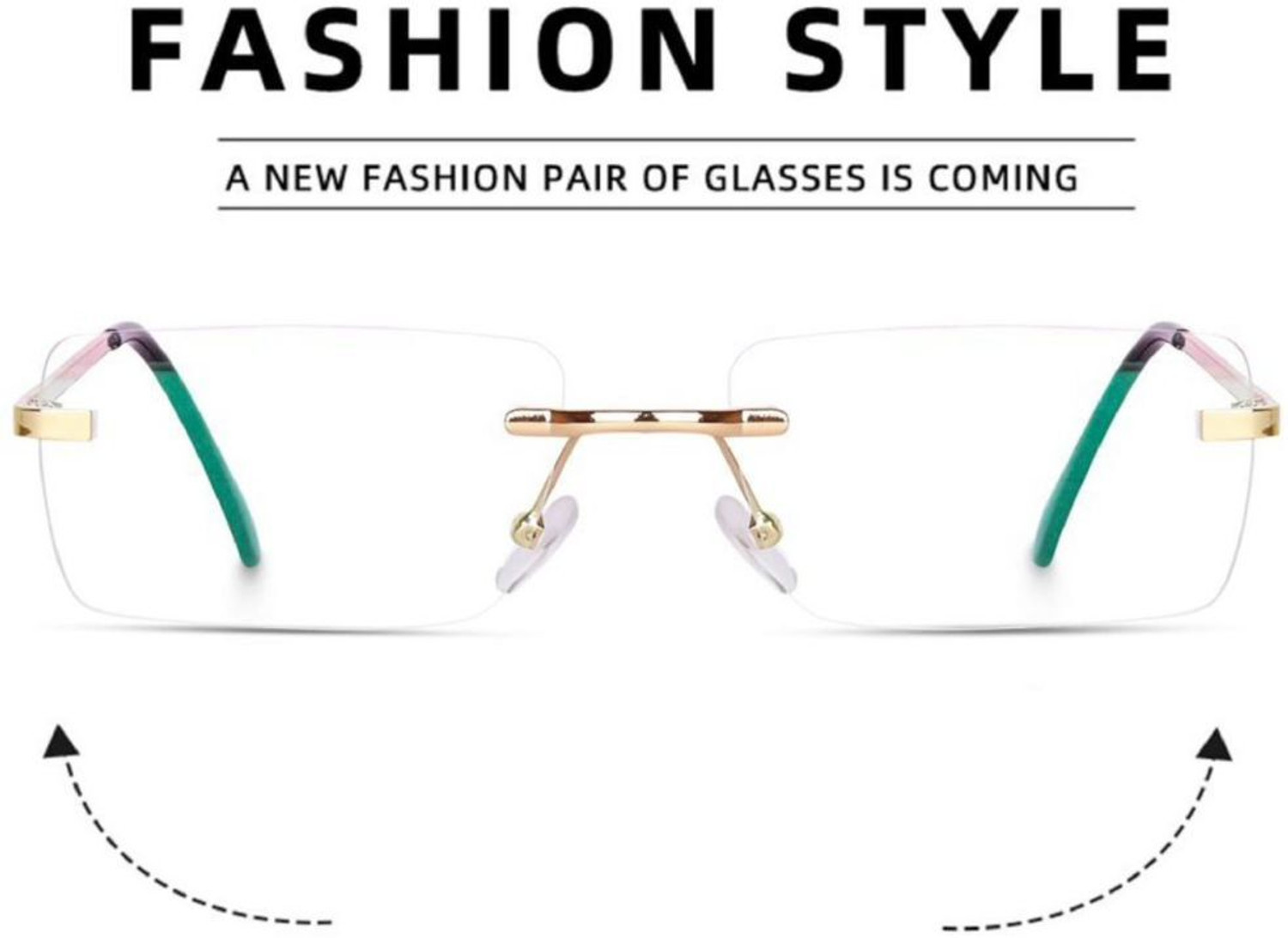 Image of Zeemork Rectangular Sunglasses