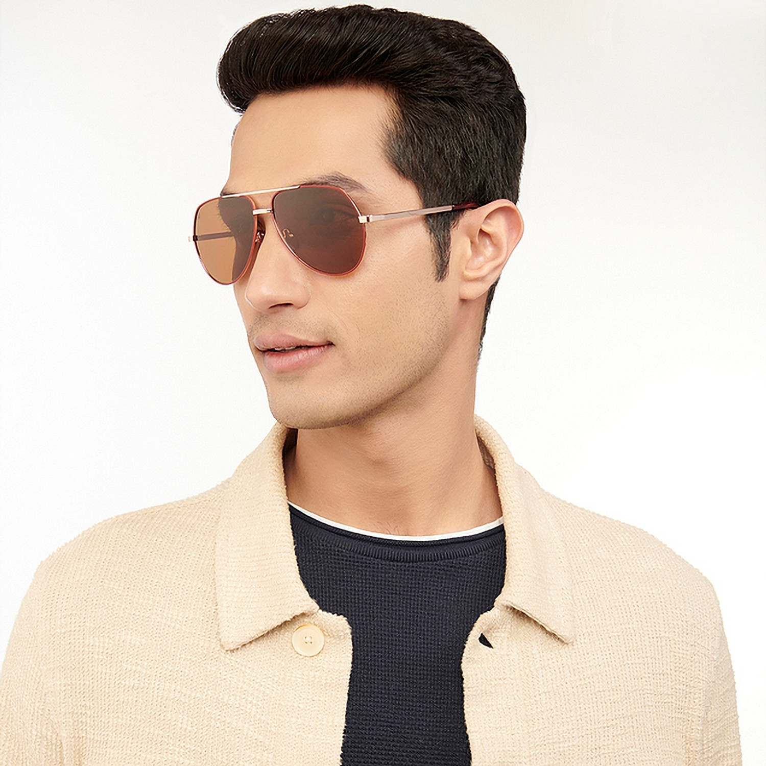 Image of VINCENT CHASE Aviator Sunglasses