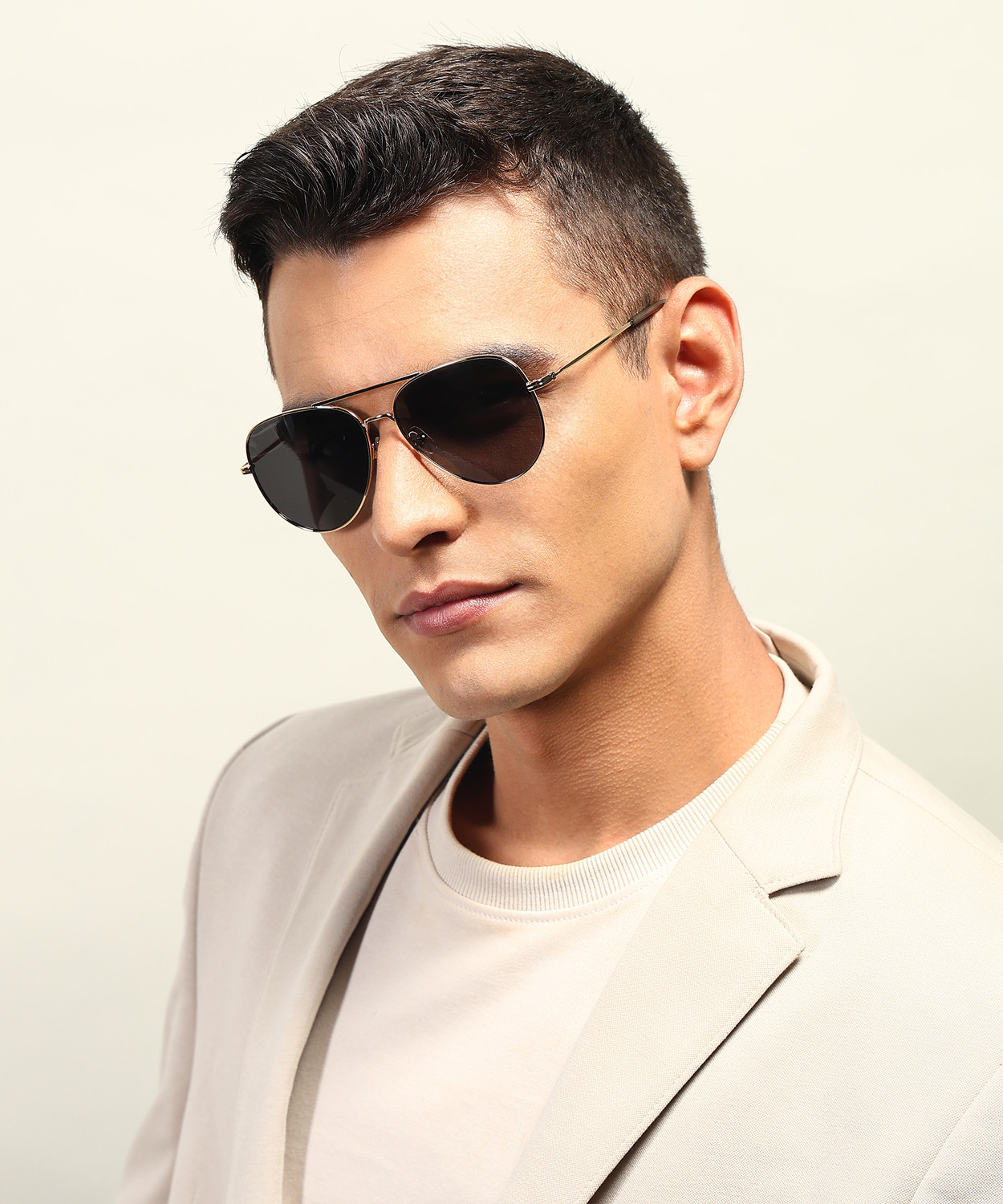 Image of john jacobs Aviator Sunglasses