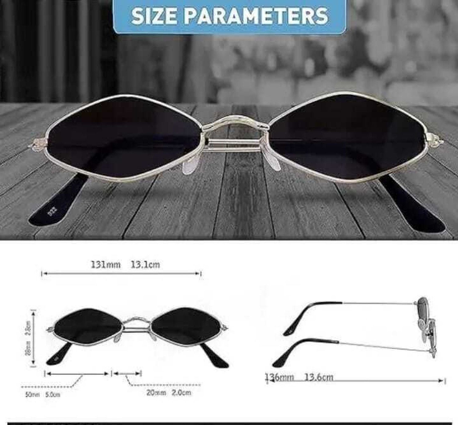 Image of kingsunglasses Rectangular Sunglasses