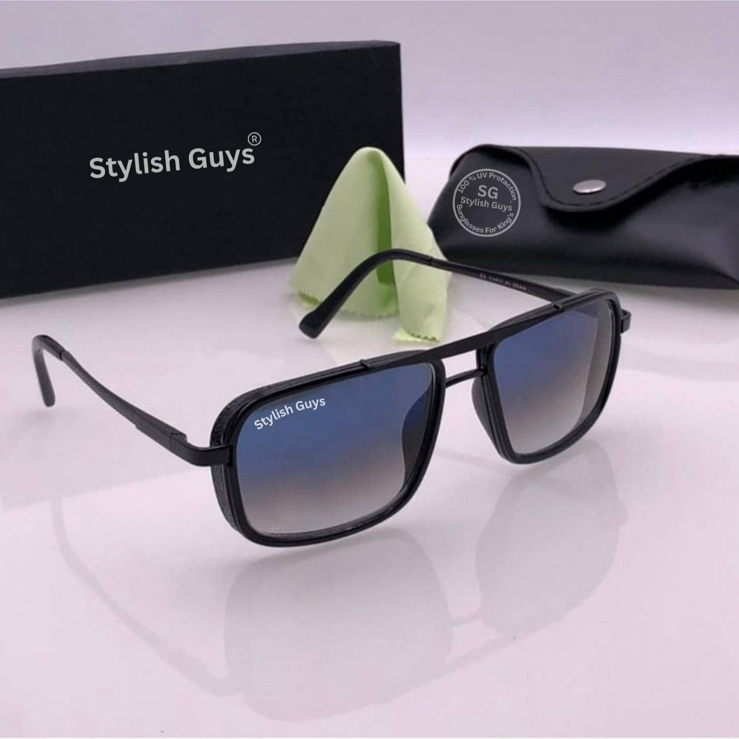 Image of STYLISH GUYS Aviator Sunglasses