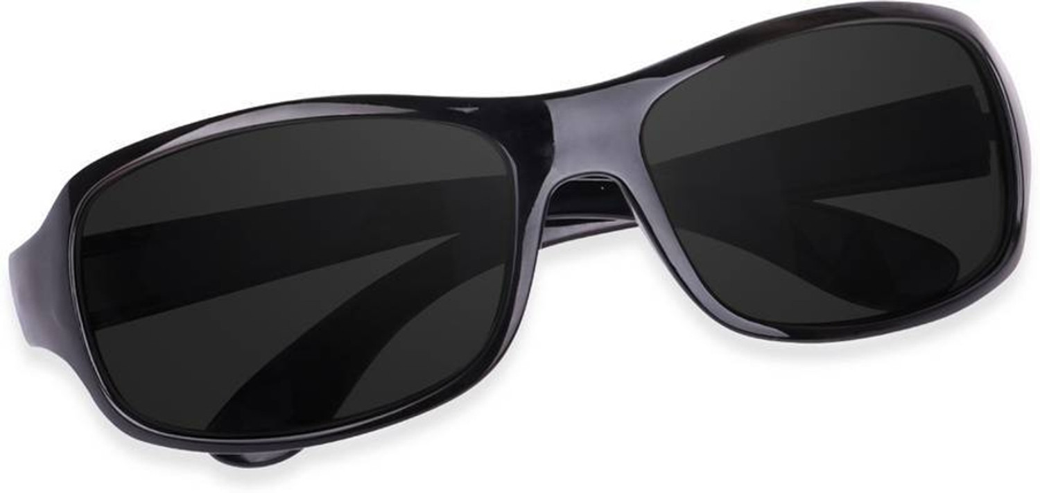 Image of Dannilo Night Vision, UV Protection, Riding Glasses, Others Wrap-around Sunglasses (Free Size) (For Men & Women, Yellow, Clear, Black)