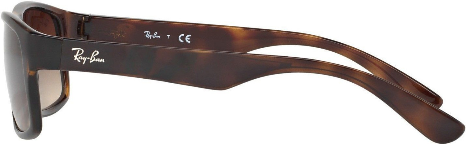 Image of Ray-Ban Gradient Rectangular Sunglasses (56) (For Men & Women, Brown)